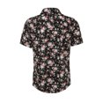 thumbnail image 2 of INSPIRE CHIC Men's Short Sleeve Button Front Beach Hawaiian Shirt, 2 of 7