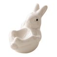 thumbnail image 3 of 5xCeramic Conejo Huevo Taza Moderna Para Suave Huevo Hervido Para La Mesa De Desayuno De Pascua, 3 of 10