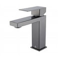 thumbnail image 2 of Lexora Home Monte Stainless Steel Single Hole Bathroom Faucet in Gun Metal, 2 of 3