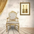 thumbnail image 3 of Gibb, William 18x24 Gold Ornate Wood Framed with Double Matting Museum Art Print Titled - Antique Guitars II, 3 of 4