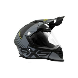 Casco Moto Cross ITALIKA Intrepid certificado DOT TALLA L Azul Walmart en linea