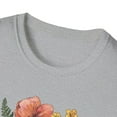 thumbnail image 4 of Floral Mental Health, Gildan Unisex Softstyle T-Shirt, Graphic Tee, S-3XL, 4 of 5