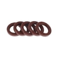 thumbnail image 1 of Unique Bargains Sello de Aceite Universal TC Doble Labio con Resorte de Acero Anillo de Sello de Eje Rotativo 29x42x7mm Alta Presión Caucho FKM Marrón 5 Pcs, 1 of 7