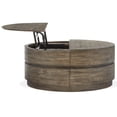 thumbnail image 6 of Magnussen Home Baisden Tobacco Round Lift Top Cocktail Table With Casters, 6 of 6