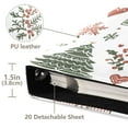 thumbnail image 3 of FORMRS 3 Ring Photo Album 4"x6" Self Adhesive Large Capacity PU Leather Cover, White Nordic Christmas House, 3 of 8