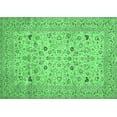 thumbnail image 1 of Ahgly Company Indoor Rectangle Persian Emerald Green Traditional Area Rugs, 5' x 7', 1 of 4