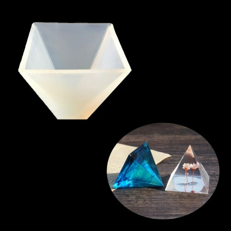iSuperb 3 Pcs Jewelry Box Resin Molds Crown Egg Pyramid Shaped Creative  Storage Box Silicone Molds Epoxy Resin Casting Molds for DIY Jewelry Box  Craft