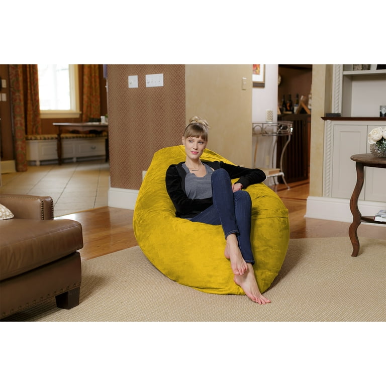 Free Shipping! Chill Sack Bean Bag Pillow, Memory Foam, Microsuede