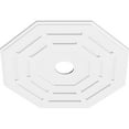 thumbnail image 2 of 40"OD x 6"ID x 16"C x 1"P Westin Architectural Grade PVC Contemporary Ceiling Medallion, 2 of 11