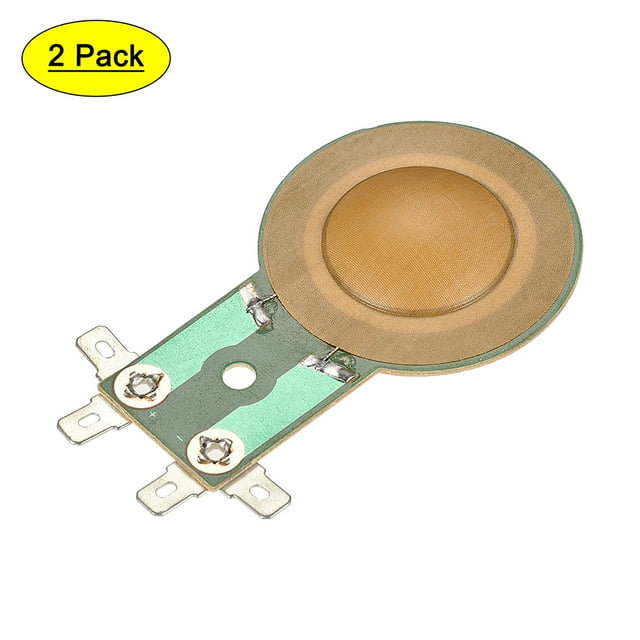 Unique Bargains 25,5 Mm Tweeter Bobine Vocale Haut-Parleur Audio Résine Membrane Tête d'Entraînement 8 Ohms 2 Pièces