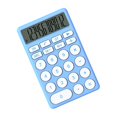 thumbnail image 4 of Cartoon Calculator, Multifunctional Pocket Calculator with Large Display, for Office, School, Home, Blue, 4 of 4