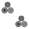 thumbnail image 3 of Bearachild Juego de accesorios de decoración de cocina de 3 piezas: salvamanteles de silicona elegantes y resistentes al calor, seguros para los Type2 NO2, 3 of 6