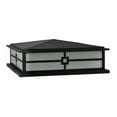 thumbnail image 4 of Meyda Tiffany 118736 24" Square Seneca Console Pier Mount - White, 4 of 5