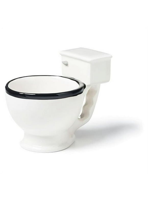 BigMouth Inc Toilet Mug, Ceramic Funny Gag Gift Perfect for Coffee, Tea