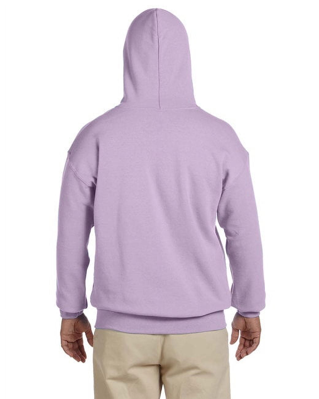 Gildan Men's Heavy Blend Hooded Sweatshirt - Medium Orchid Pullover Hoodie For Everyday Wear - View #4