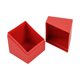 thumbnail image 1 of Caja de exhibición de baraja de cartas coleccionables para niños, soporte estándar resistente para cartas de juego Rojo, 1 of 9