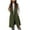 Army Green, variant on Quinlirra Corduroy Puffer Vest Women Long Fashion Women Pocket Suit Coat Casual Long Jacket Sleeveless Waistcoat
