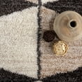 thumbnail image 6 of nuLOOM Kali Shaggy Diamond Tassel Area Rug, 5' 3" x 7', Brown, 6 of 9