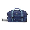 thumbnail image 2 of High Sierra Fairlead 22 Inch Wheeled Duffel Bag with Handle, Graphite Blue, 2 of 12