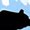 Black-4, variant on HOT-Black T-Shirt with Vibrant Cat on Beach at Sunset Style