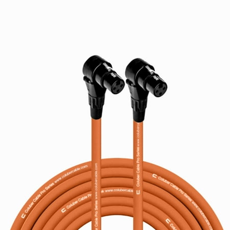 Coluber Cable - Right Angle XLR Female to Right Angle XLR Cable Female