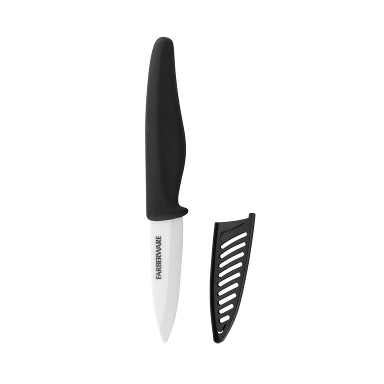 Farberware Professional 3-inch Ceramic Paring Knife with Black