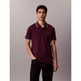 thumbnail image 2 of Calvin Klein Liquid Touch Tipped Polo Shirt - Mens - XXL - Plum, 2 of 2