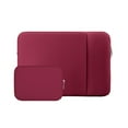 thumbnail image 1 of CUITING Housse de Protection pour Ordinateur Portable 14 Pouces Doublure Douce et Moelleuse Sac de Transport avec Poche avant et Pochette pour Accessoires Compatible avec Notebook 14” Chromebook (Gris Amélioré), 1 of 6