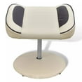 thumbnail image 4 of vidaXL TV Armchair with Footstool Cream Faux Leather, 4 of 6