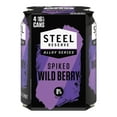 thumbnail image 2 of Steel Reserve Spiked Wildberry , 4 Pack, 16 fl oz Aluminum Cans, 8% ABV, 2 of 6