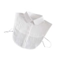 thumbnail image 3 of Cuello falso para mujeres suave y cómoda elegante elegante media camisa para suéter de traje Collar redondo, 3 of 10