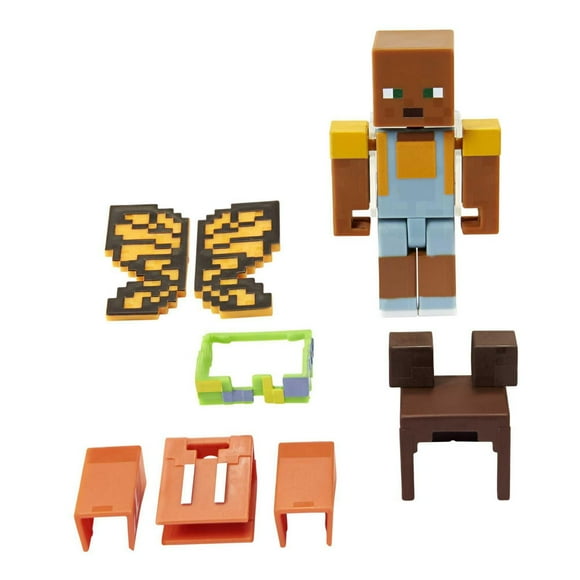 Minecraft Creator Series Fairy Wings Figure, Collectible Building Toy