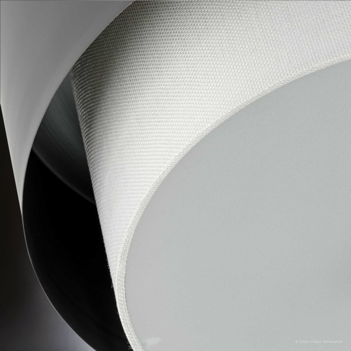 Luxury Modern Ceiling Light, Matte Black, UHP4852