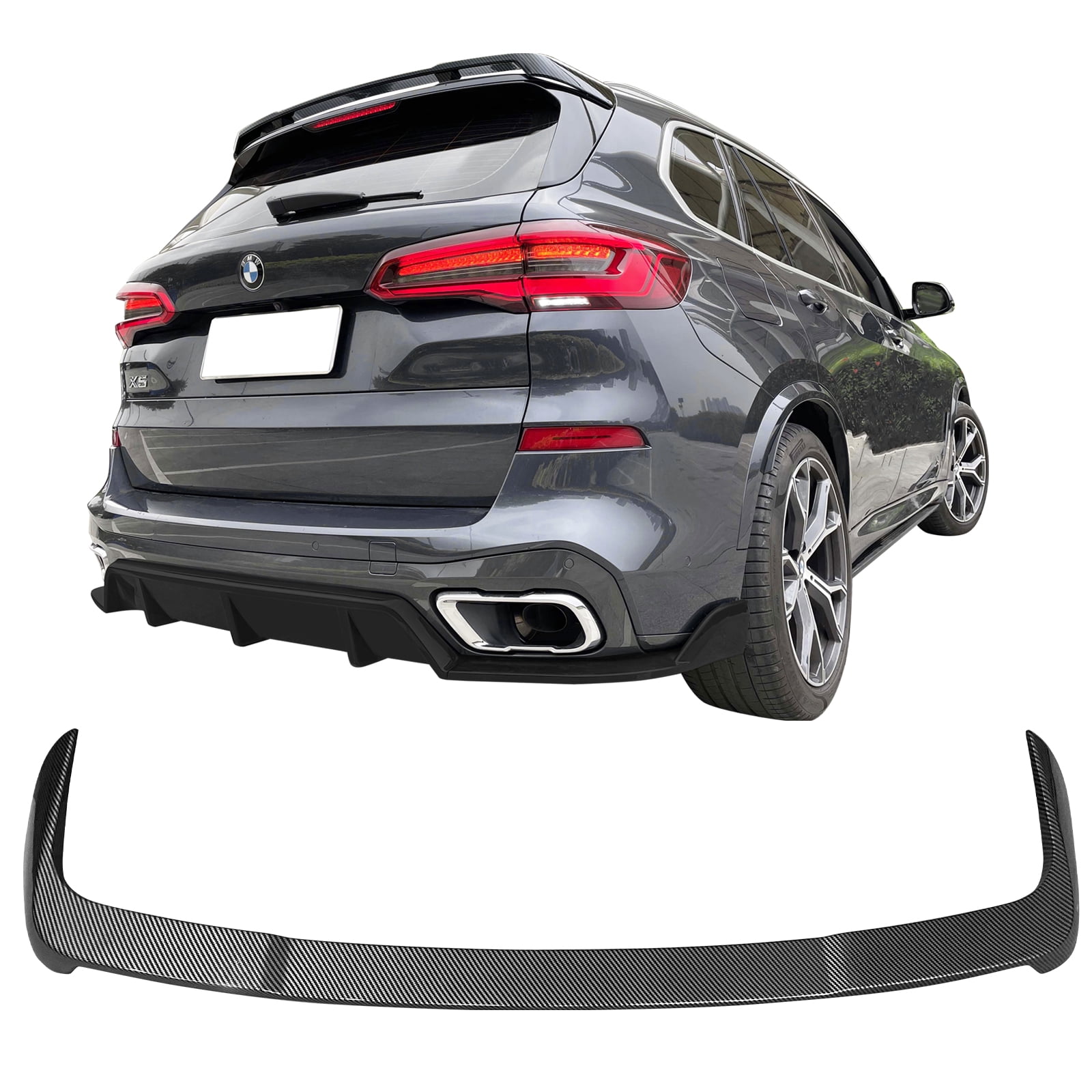 Xpert-Tuning Fits 16-20 Civic x 10th Coupe Trunk Spoiler Painted B593M Aegean Blue Metallic