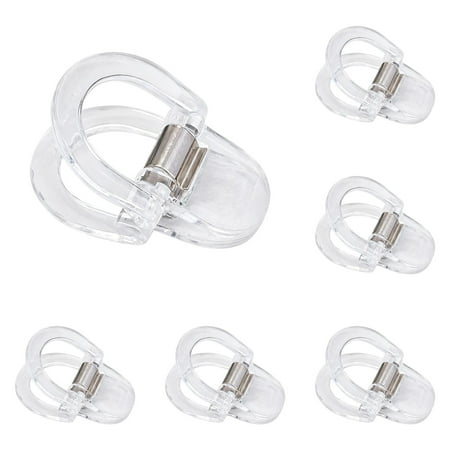 10Pcs No-Tool Trouser Leg Clips for Shortening Durable Temporary Hemming Pins for Pants Skirts DIY Sewing Aid Fabric Holder Universal Fixing Clip Clear By Preplabs 10Pcs No-Tool Trouser Leg Clips for Shortening Durable Temporary Hemming Pins for Pants Skirts DIY Sewing Aid Fabric Holder Universal Fixing Clip Clear By Preplabs