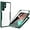 Green, variant on 360°All-Inclusive Phone Case for Samsung Galaxy S23 Ultra (Not S23), [Built in Screen Protector] Dual Layer Full Body Shockproof Clear Cover Case [Not-Yellowing] for Galaxy S23 Ultra QB-Green