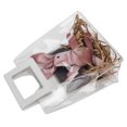 thumbnail image 4 of PVC Tote Bag Creativity European Style Gift Packaging Clear Plastic Transparent SuppliesGold, 4 of 8