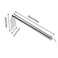thumbnail image 4 of SOFIALXC Garden Weeding Tool - Stainless Steel Gardening Cultivator Seeding Multipurpose-Rake, 4 of 4