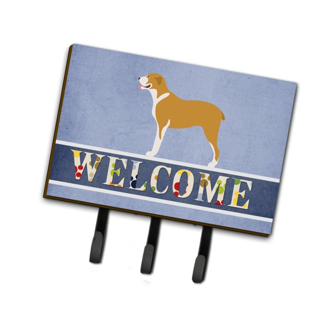 "Treasures Belgium Mastiff Welcome Wall Hook, Triple" Caroline's Treasures BB8327TH68