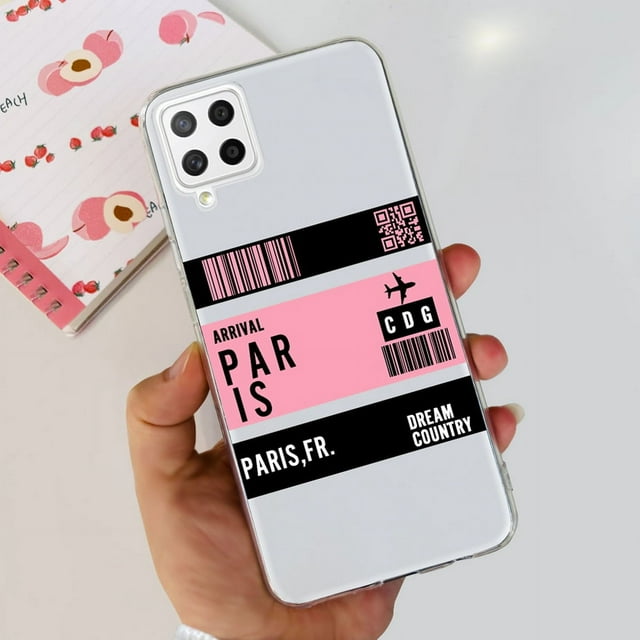 For Samsung Galaxy A22 Case F22 M22 Colorful Painted Cover Clear Silicone Soft Slim Phone Case For Samsung M22 F22 A 22 5G Shell 644 For Galaxy A22 4G