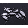 thumbnail image 5 of 5/10Pcs Lead Sinkers 10-120g Fishing Weight Swivel Snap Link Trolling Bass Perch, 5 of 8