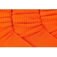 thumbnail image 4 of ToBeInStyle Pack of 3 of Colorful Unisex Fashion Slouch Socks - Orange, 4 of 7