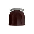 thumbnail image 2 of Holland Bar Stool 810 Contessa Stainless Steel 25" Swivel Counter Stool with Dark Cherry Maple Seat, 2 of 2