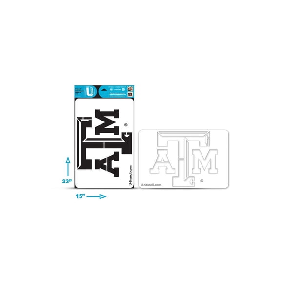 Texas A&m Stencil