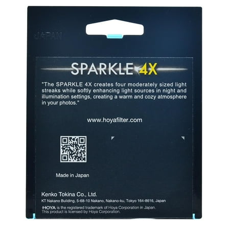 UPC: 0024066070739 | Hoya 58mm Sparkle 4X Multi-Coated Glass Filter **AUTHORIZED HOYA USA DEALER**