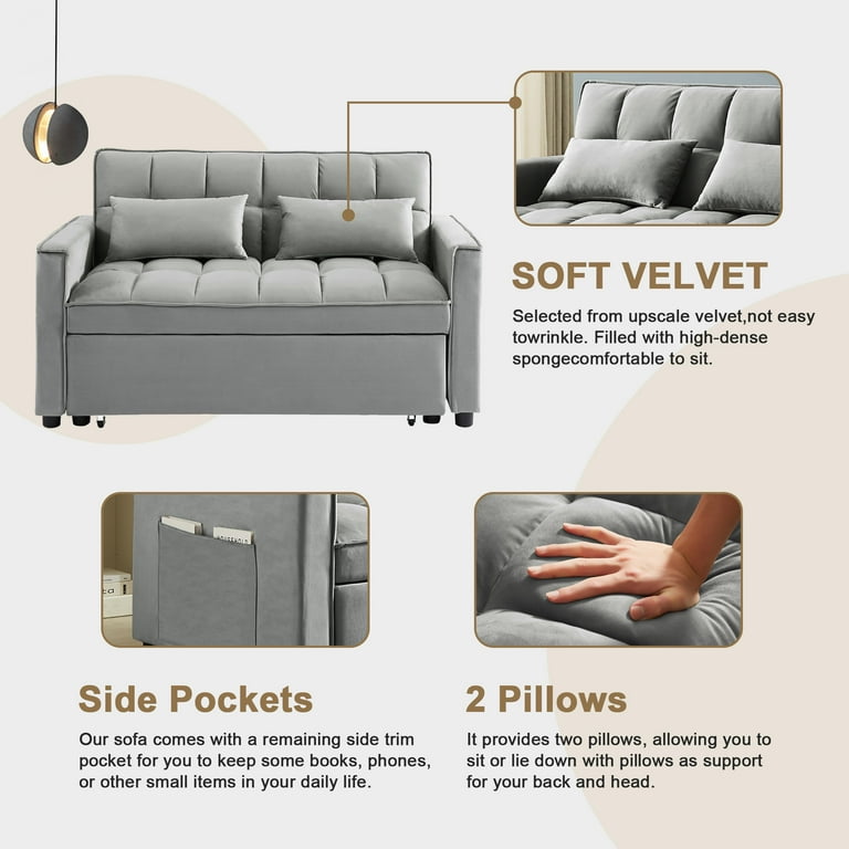 Serta cambridge 2024 convertible sofa