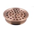 thumbnail image 3 of Mayur Export Stainless Steel Communion Ware Holy Wine Serving Tray With A Lid & A Stacking Bread Plate With A Lid + 40 Cups - (Copper), 3 of 5