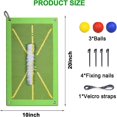 thumbnail image 2 of Golf Swing Training Mat exercise hitting aid mat showing swing pad golf impact mat, 2 of 4