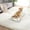 White, variant on Nebwoak Dog Bed Medium Thickened Pet Litter Pet Mat Sleeping Mat Warm Wool Mat Sleeping Mat Comfortable Dog Sleeping Mat Warm Blanket Double-sided Dog Kennel