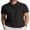 Black, variant on COOFANDY Men' Short Sleeve Polo Shirt 3 Button T Shirts Casual Golf Shirt Cotton Summer Top